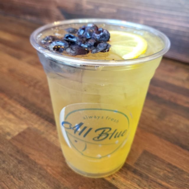 Blueberry lemon ice green tea.